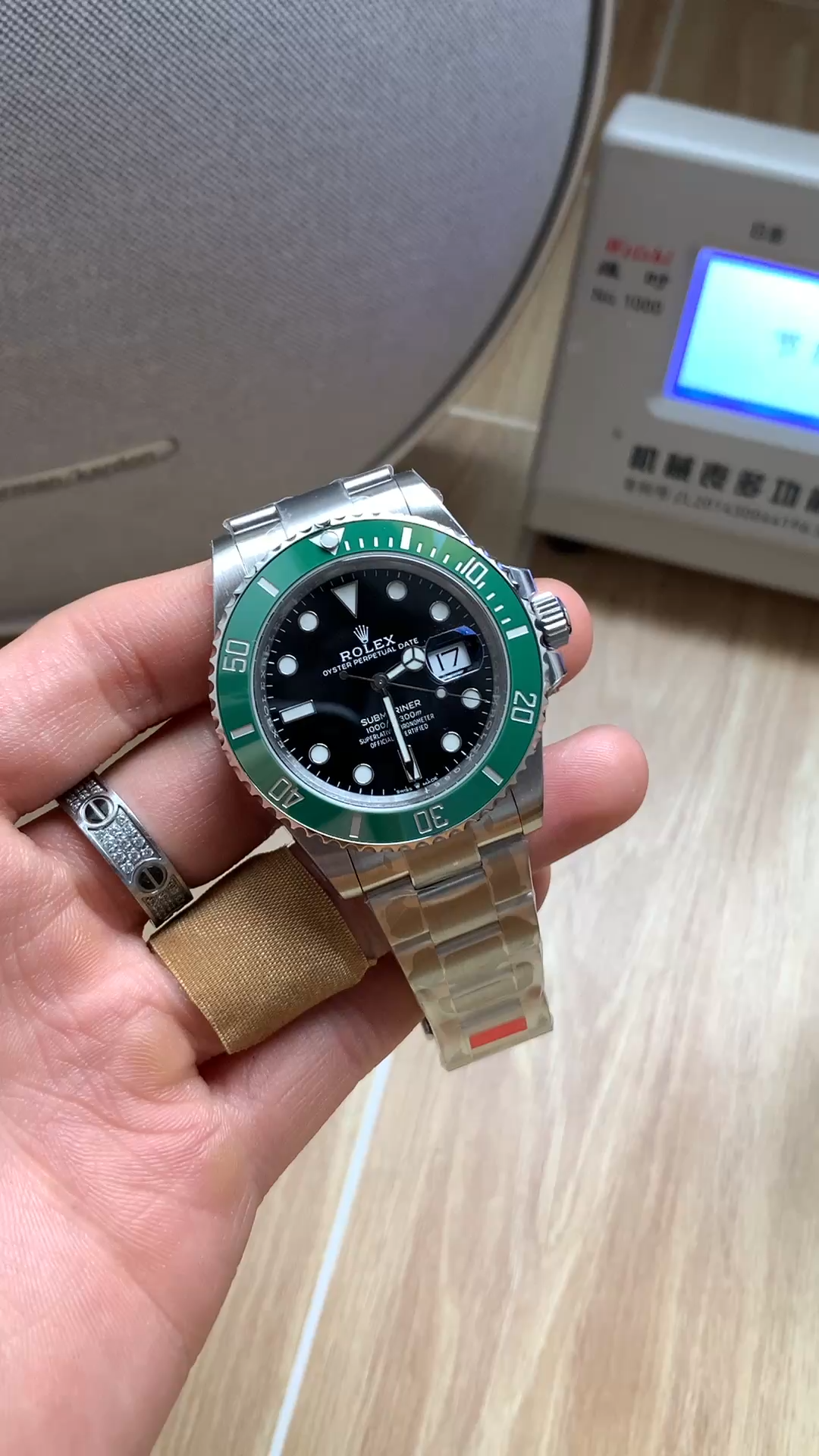 Rolex Submariner 126610LV Green Bezel Black Dial 41mm Mens Watch