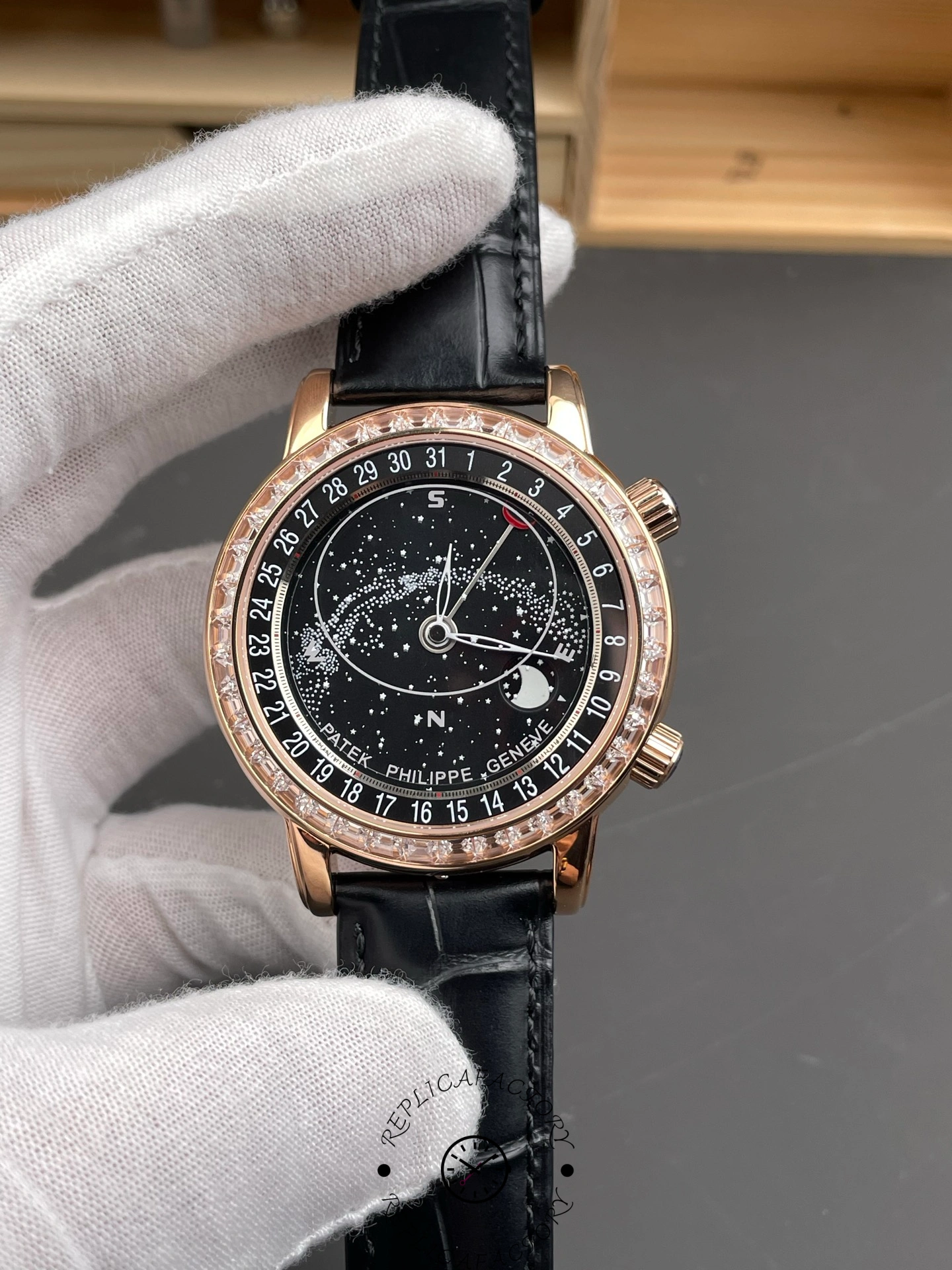 Replica Patek Philippe Grand Complications 6104R 001 44mm Mens Watch