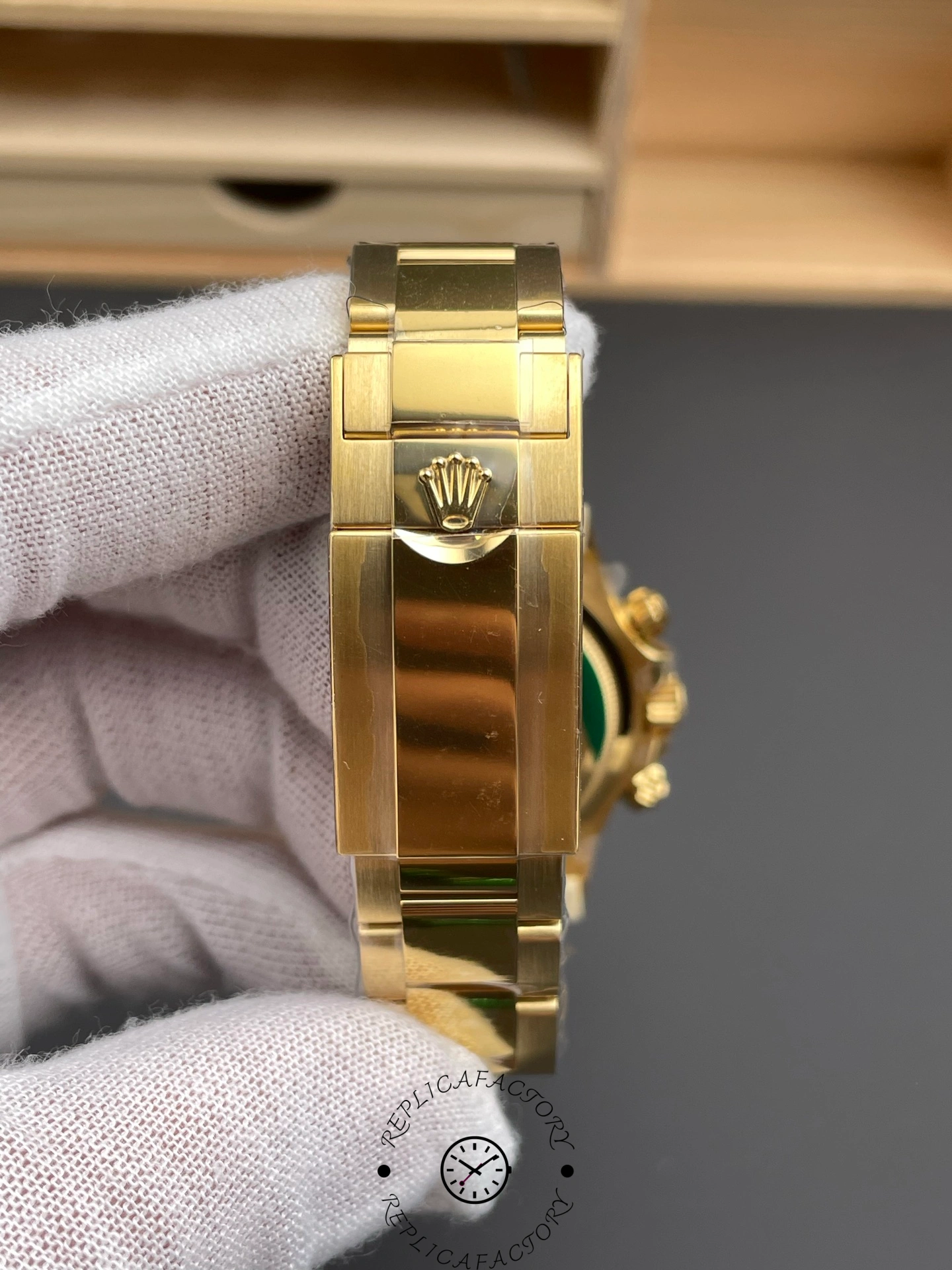 Rolex Daytona 126508 0006 Yellow Gold on Bracelet 1:1 Replica Watch