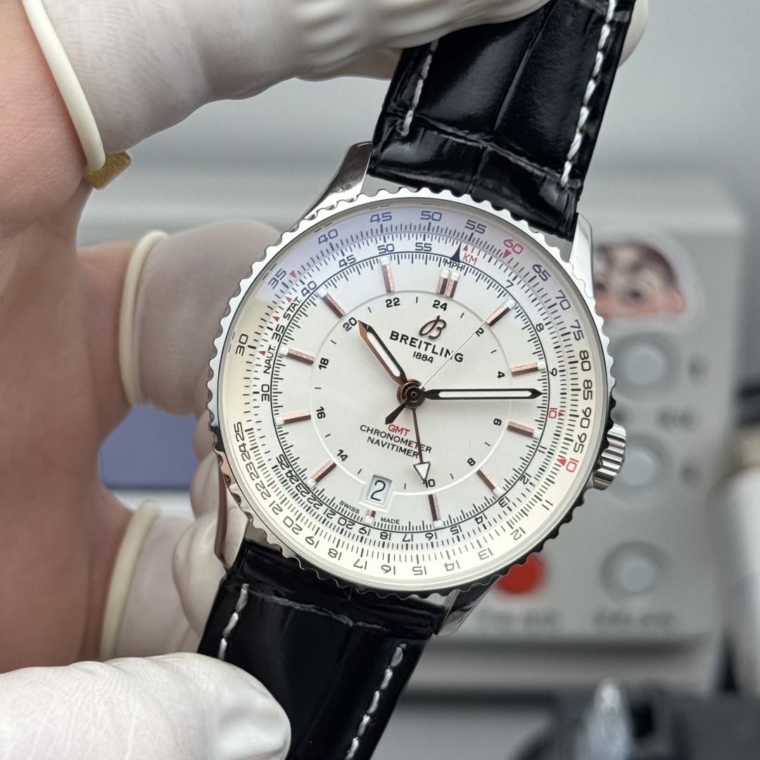Breitling Navitimer Automatic GMT 41 A32310211G1P1 Clone Watch
