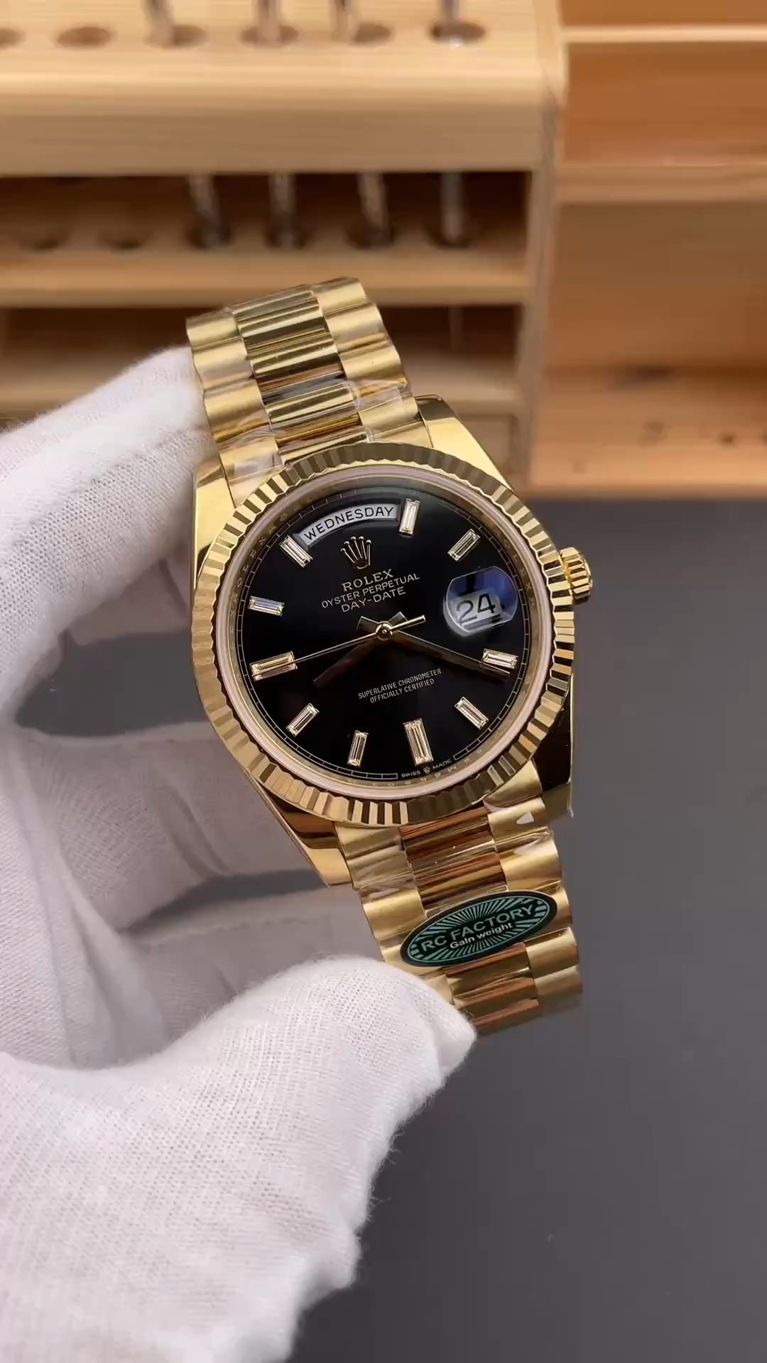 Rolex Day-Date 228238 Replica Watch - Video