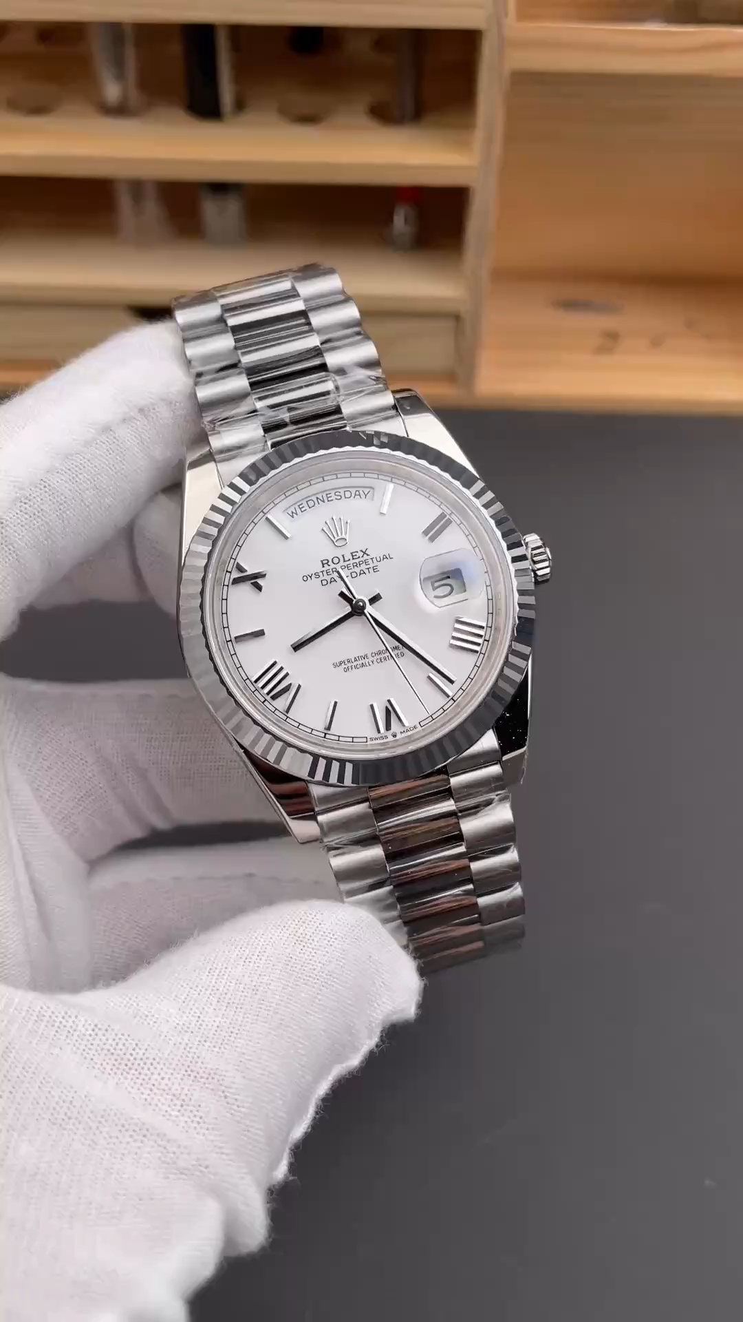 RC Factory Rolex Day-Date 228239 Video