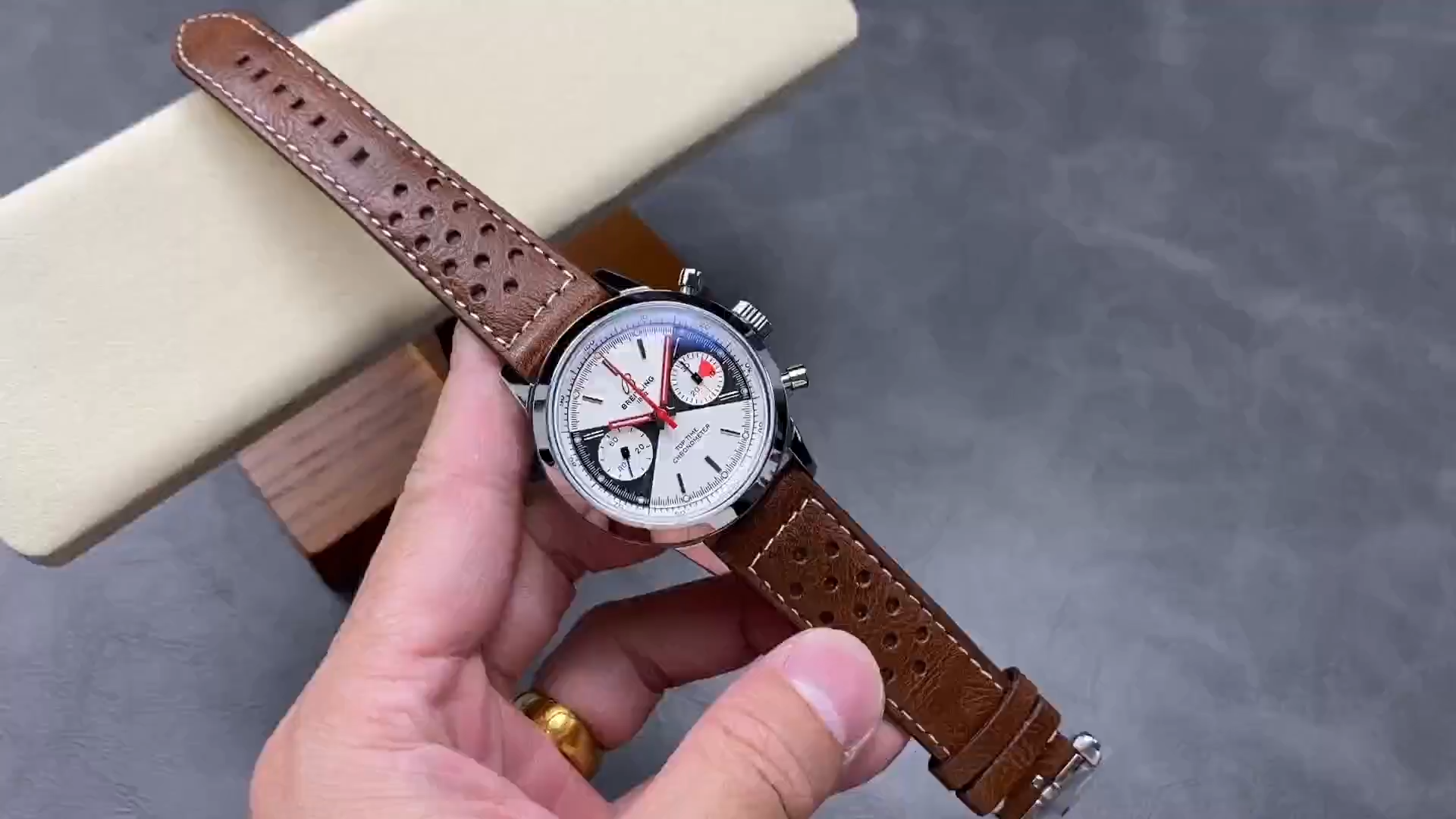 Breitling Premier Top Time A23310121G1X1 Zorro Dial Limited Edition Men's Replica Watch - Video