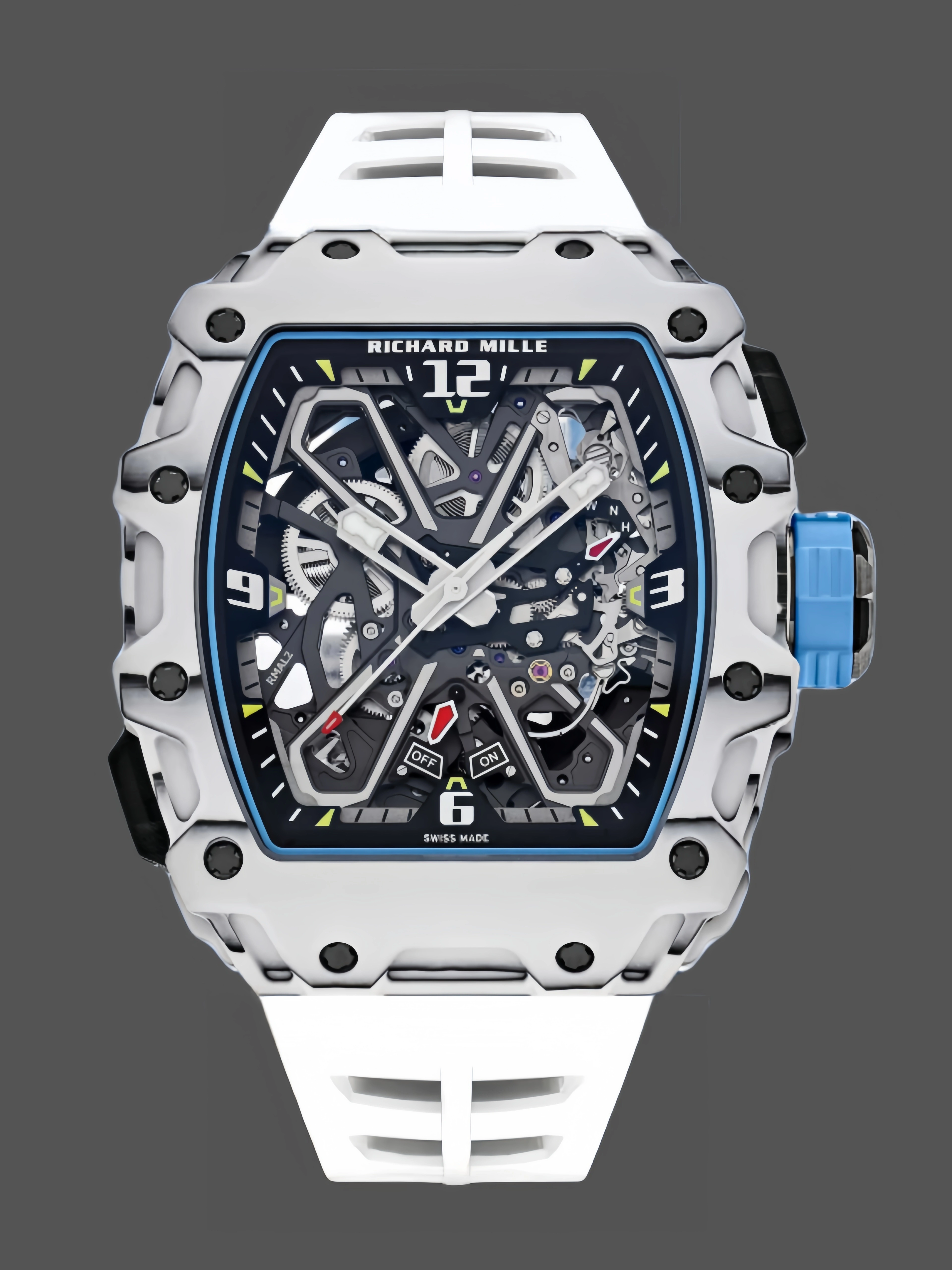 Richard Mille RM 35-03 Rafa Nadal White Carbon Quartz TPT