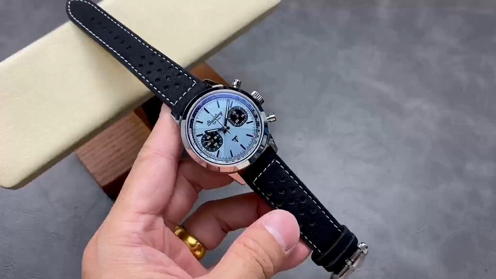 Breitling Top Time Triumph Chronograph A23311121C1X1 1:1 Clone 41MM Watch - Video