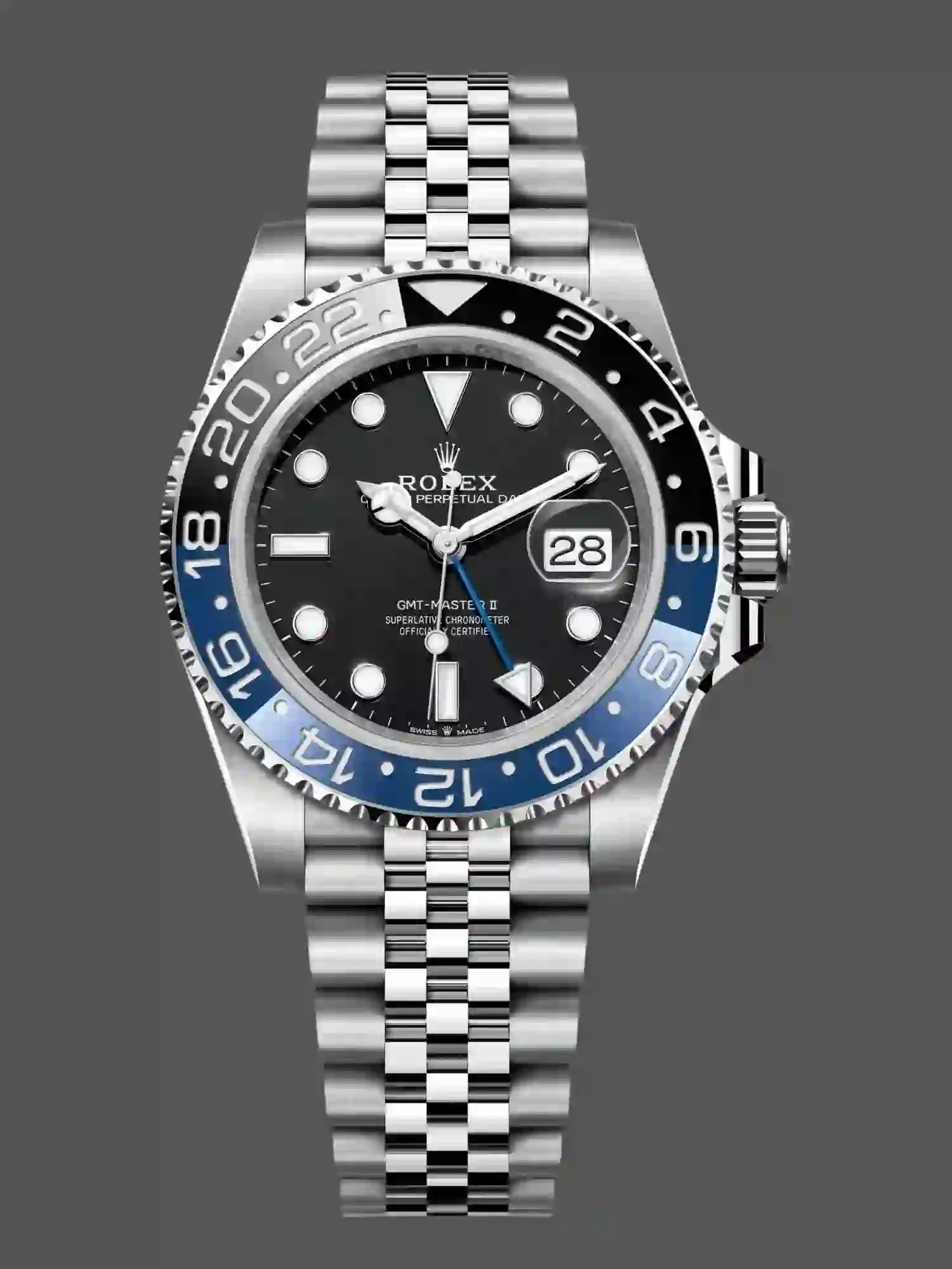 Rolex GMT-Master II 126710BLNR Black Dial Batman Bezel 40MM Mens Replica Watch