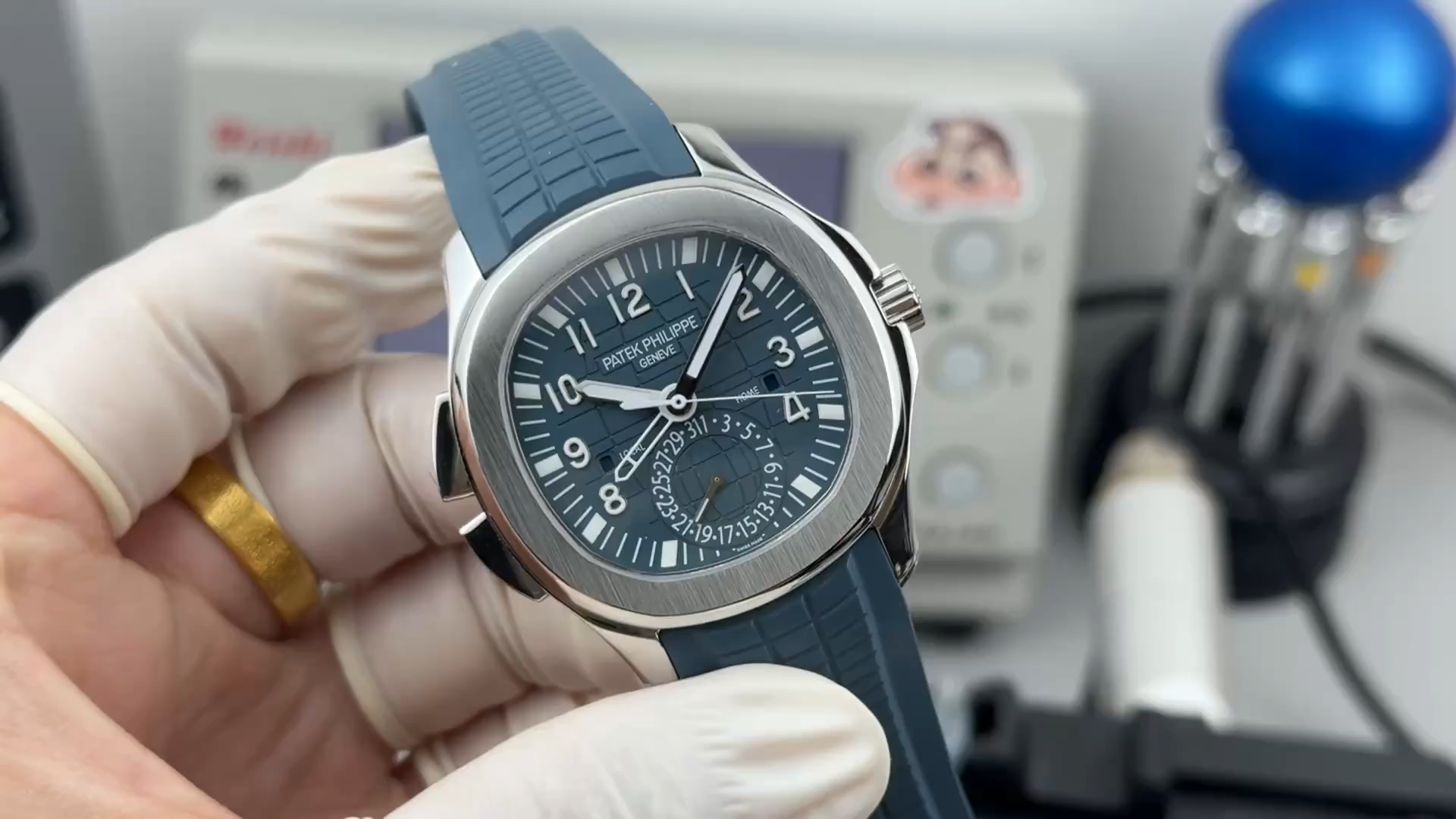 1:1 Clone Patek Philippe Aquanaut 5164G-001 Video