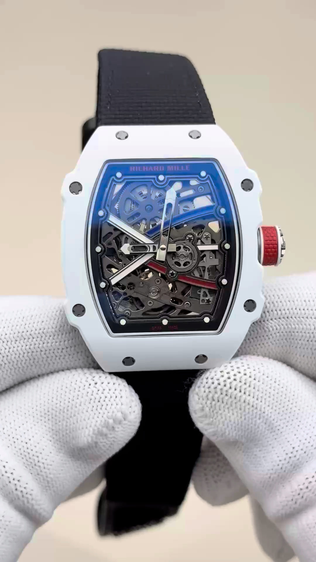 Replica Richard Mille RM 67-02 Balck Strap Video