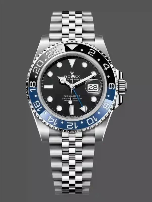 Rolex GMT-Master II 126710BLNR Black Dial Batman Bezel 40MM Mens Replica Watch