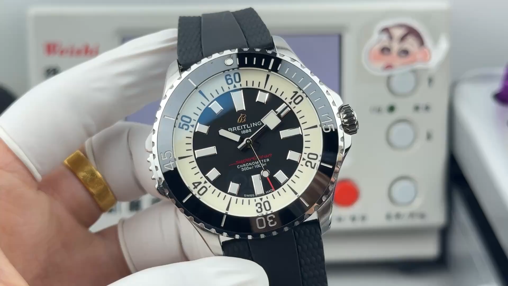 Replica Breitling Superocean A17378211B1S1 Video