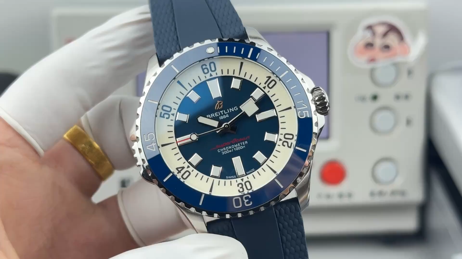 Replica Breitling Superocean A17378211B1S1 Video