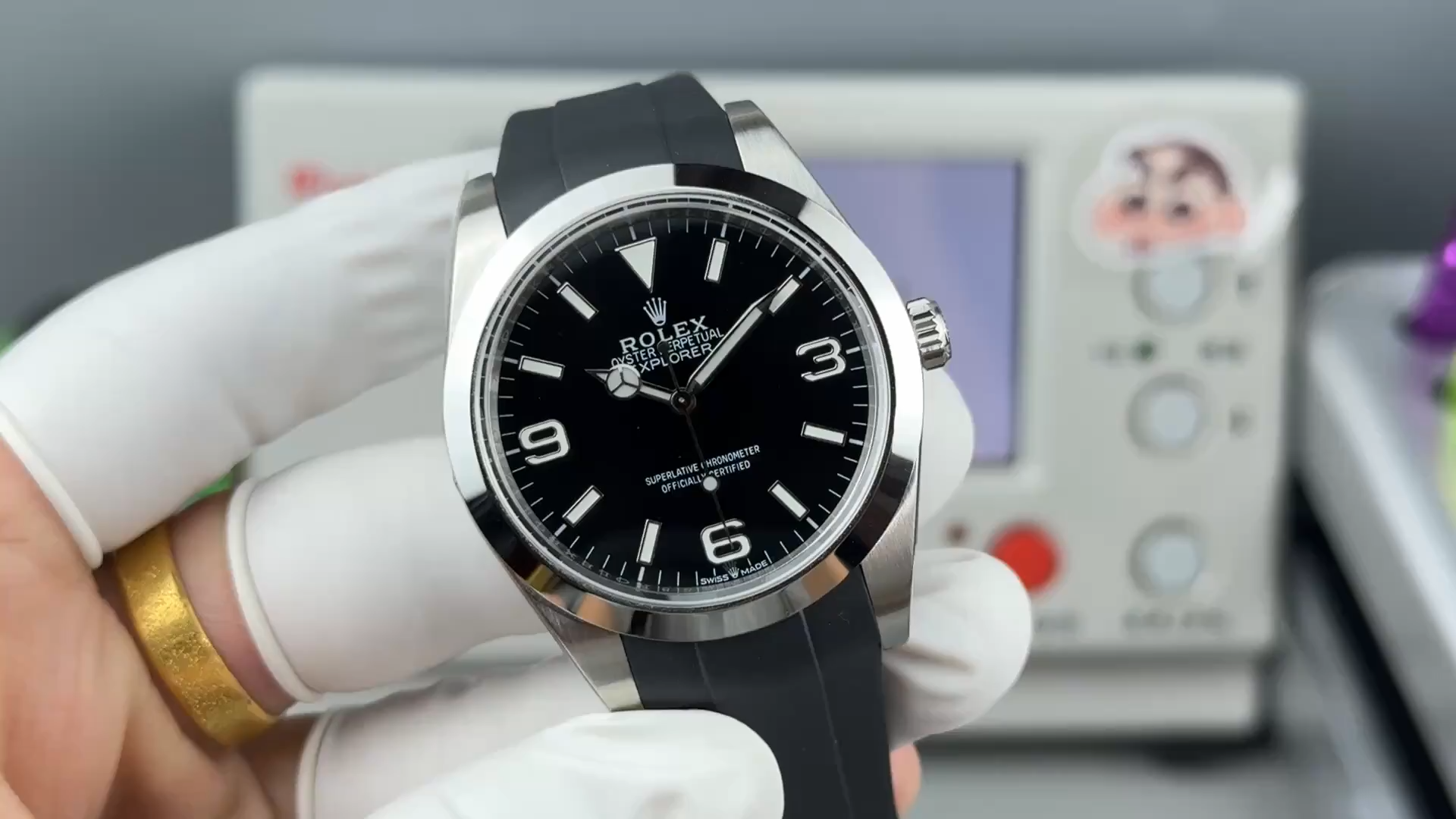 1:1 Clone Rolex Explorer 224270 Black Dial 39mm