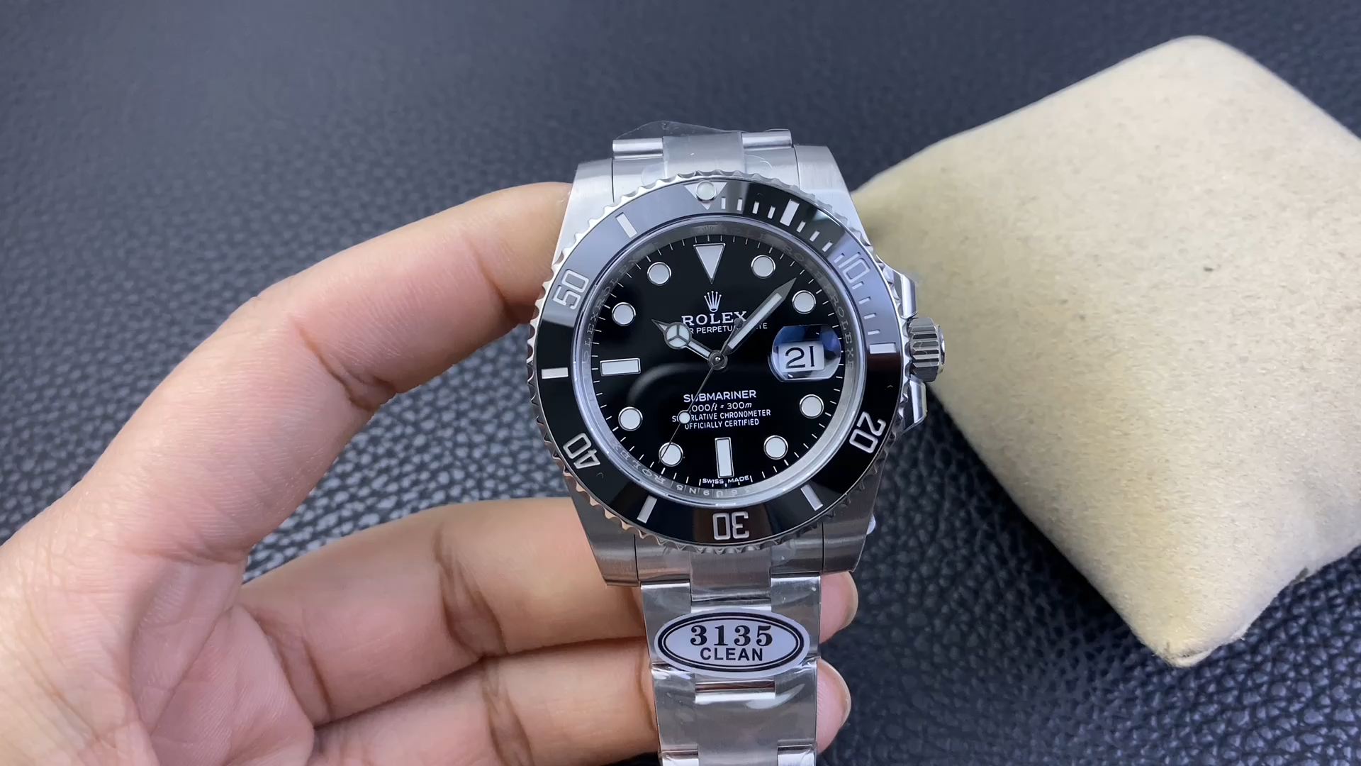 Rolex Submariner Date 116610LN Stainless Steel Oyster 41MM Black Dial Mens Replica Watch