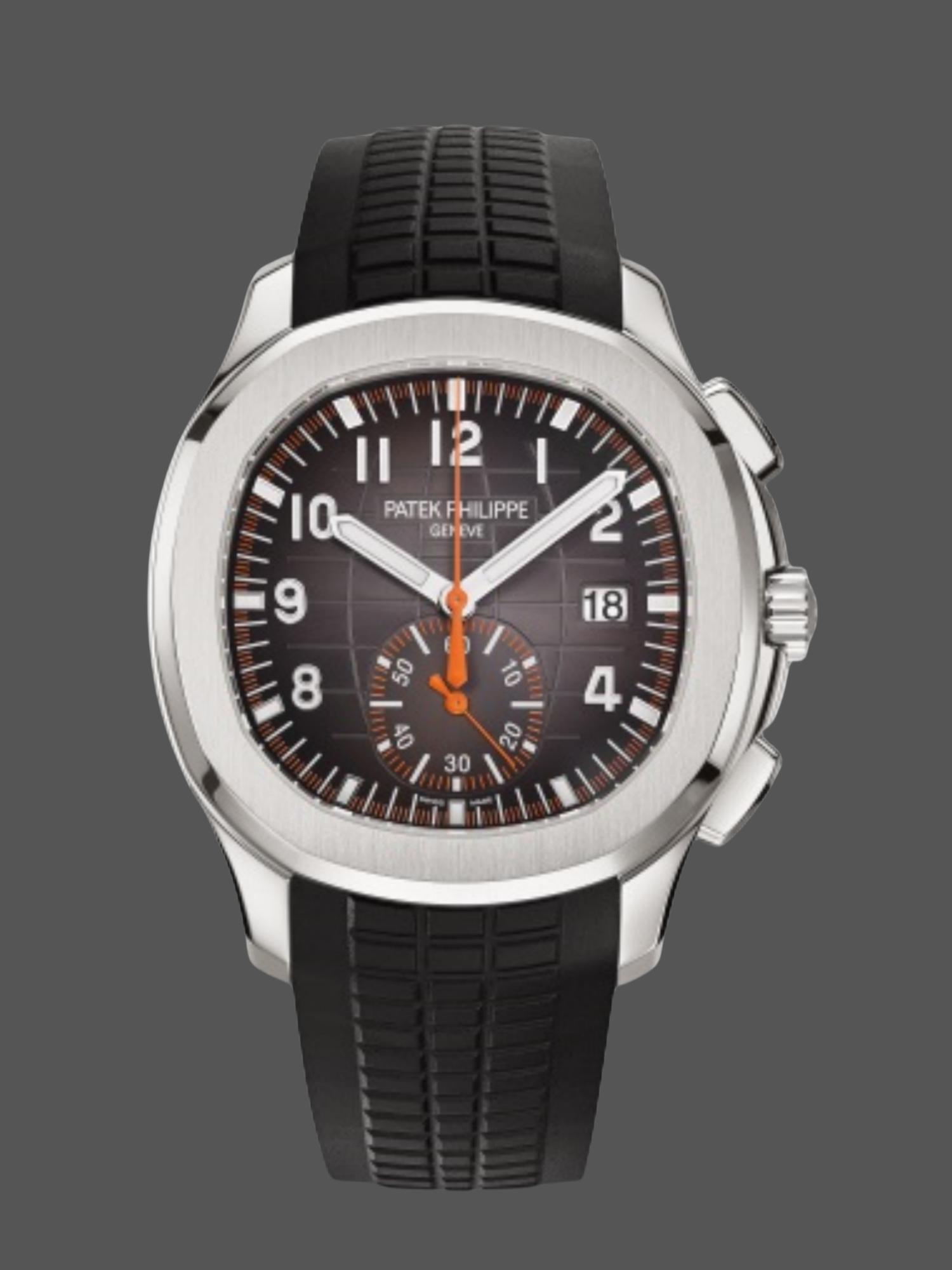 Replica Patek Philippe Aquanaut Black 5968A 001 42mm Mens Watch