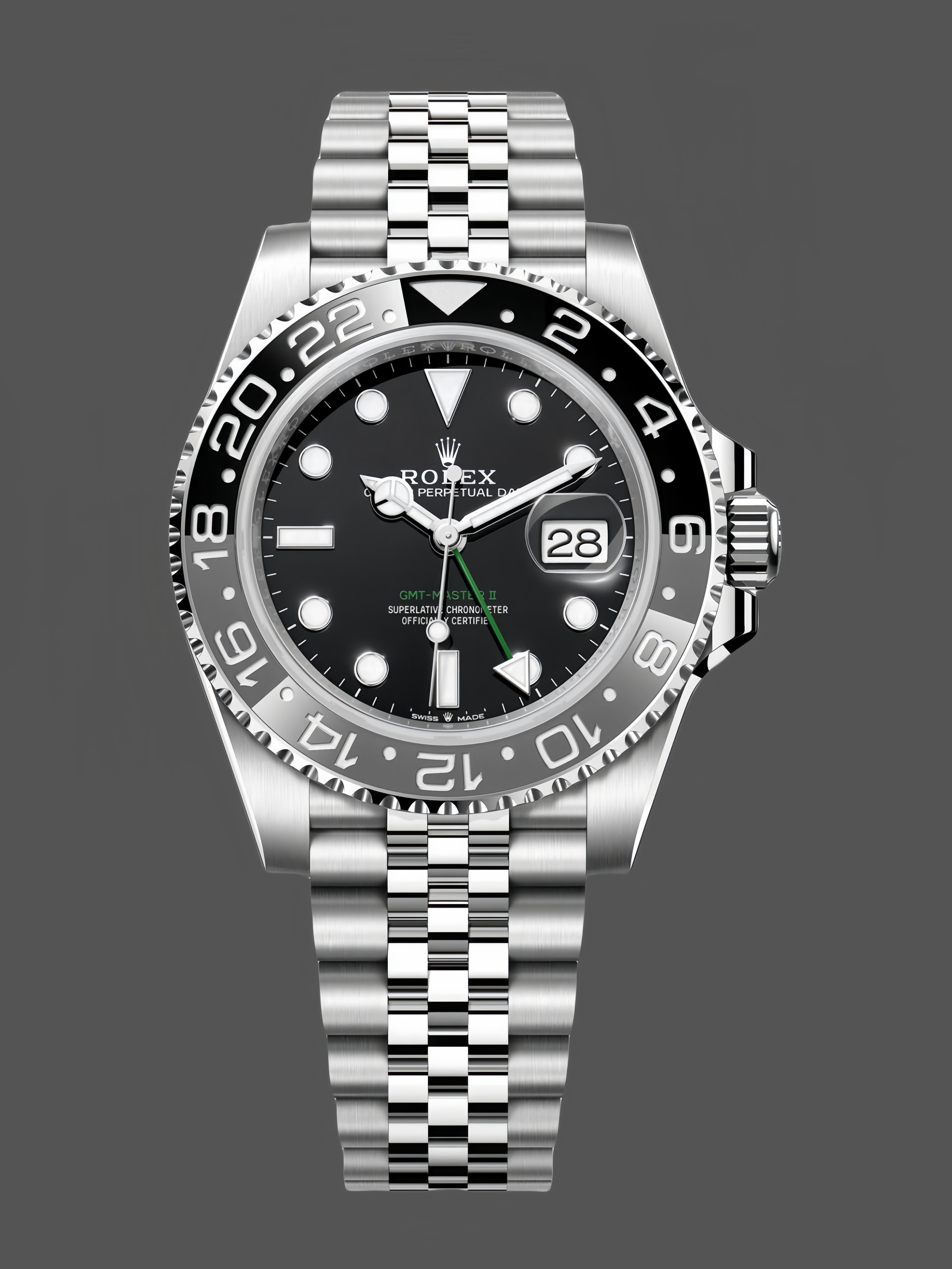 Rolex Gmt Master II Automatic Black Dial M126710GRNR 0003 40mm replica watch