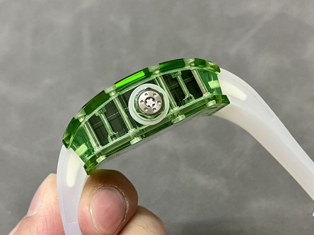 Richard Mille RM35-01 Transparent Tourbillon 1:1 Replica Watch - Image 8