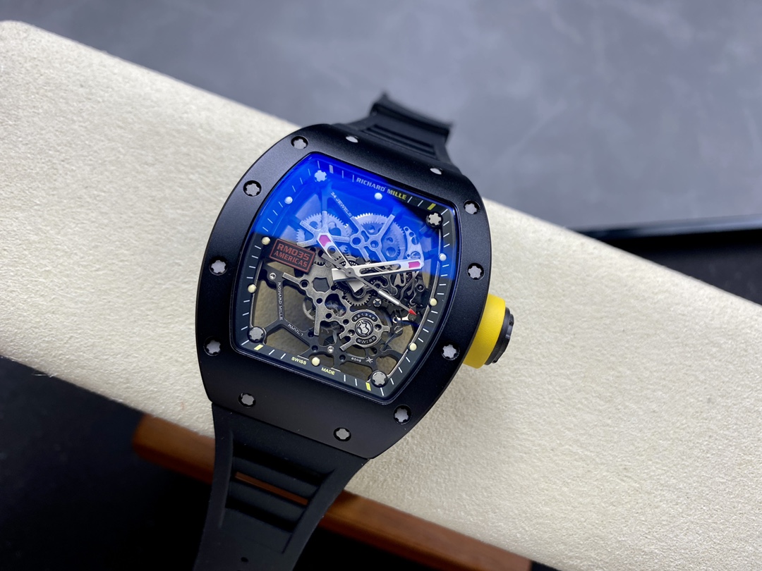 Richard Mille RM 035 Rafa Americas Edition Black Ceramic Watch - Image 6