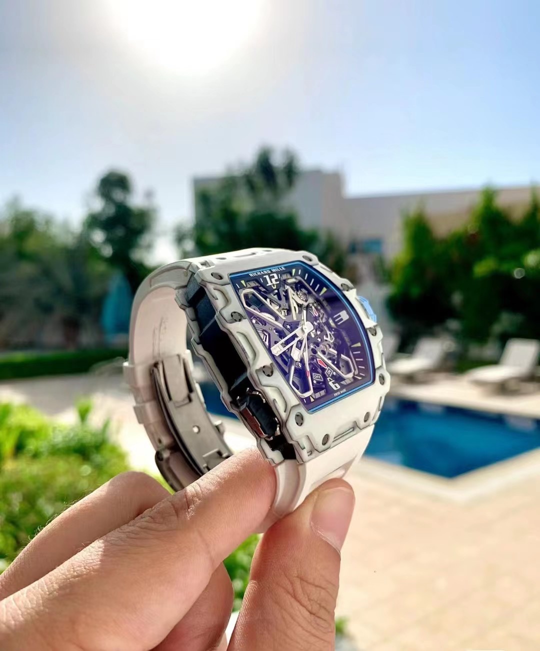 Richard Mille RM 35-03 Rafa Nadal White Carbon Quartz TPT - Image 6