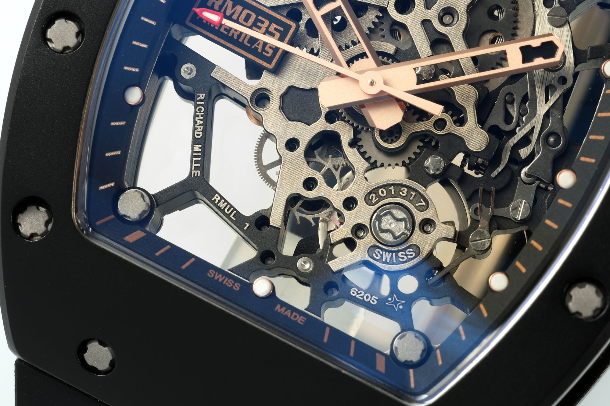 Richard Mille RM 035 Black Toro Nadal Replica Watch - Image 6