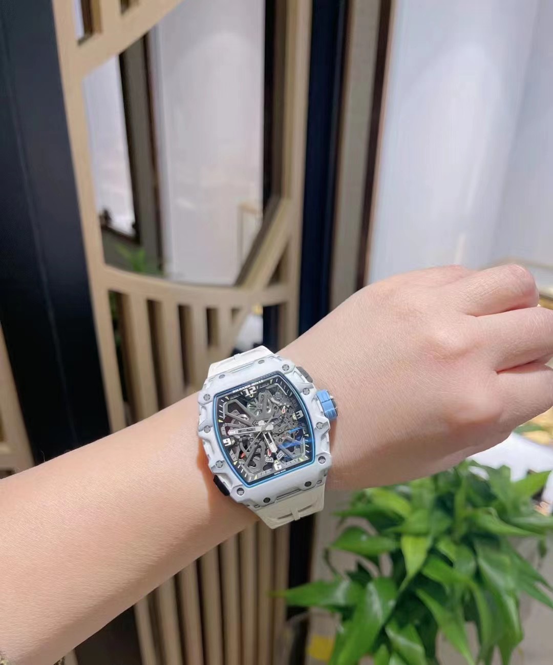 Richard Mille RM 35-03 Rafa Nadal White Carbon Quartz TPT - Image 7