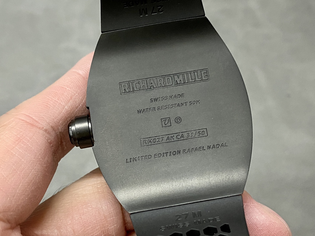 Richard Mille RM 027 Carbon Tourbillon Rafael Nadal - Image 9