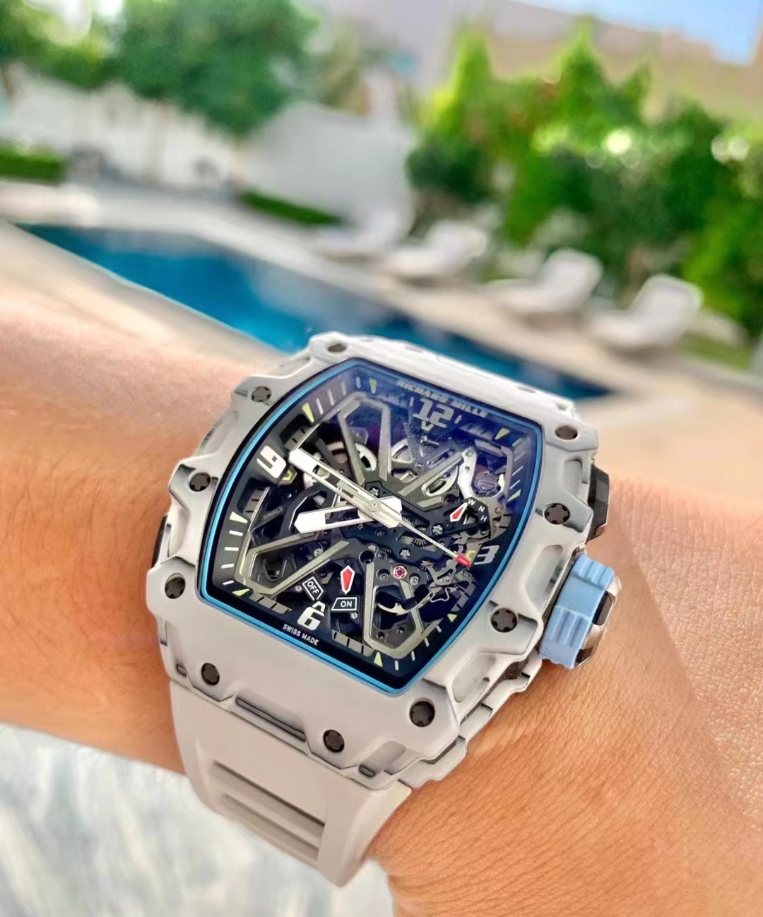 Richard Mille RM 35-03 Rafa Nadal White Carbon Quartz TPT - Image 5