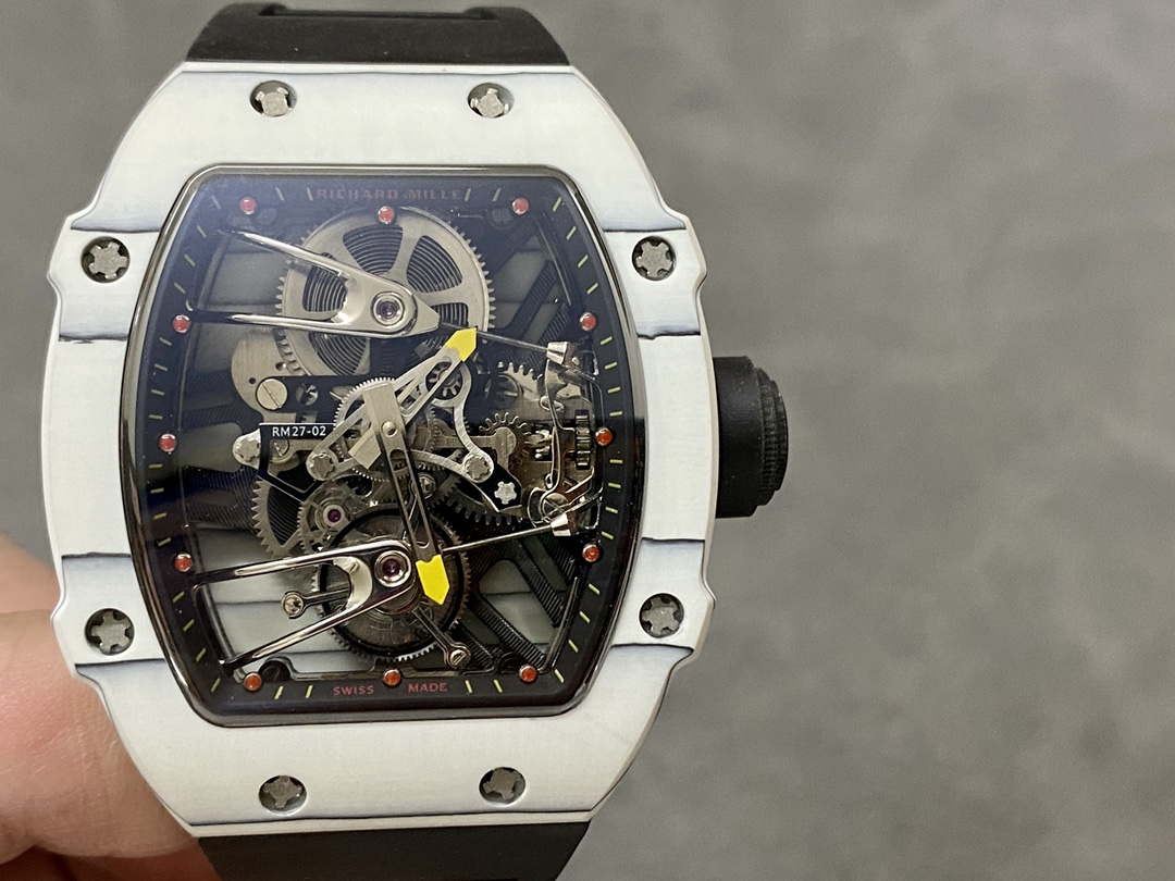 Richard Miller RM 027-02 Tourbillon Rafael Nadal White NTPT - Image 3