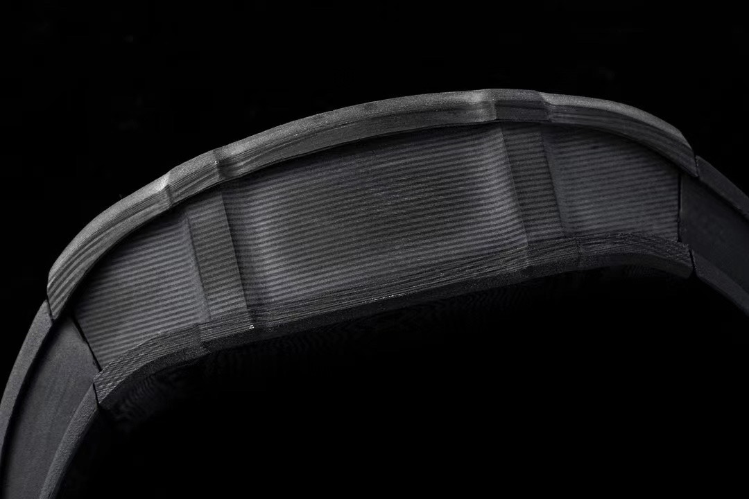 Replica RM 27-03 Rafael Nadal Black Tourbillon Black Rubber Strap - Image 6