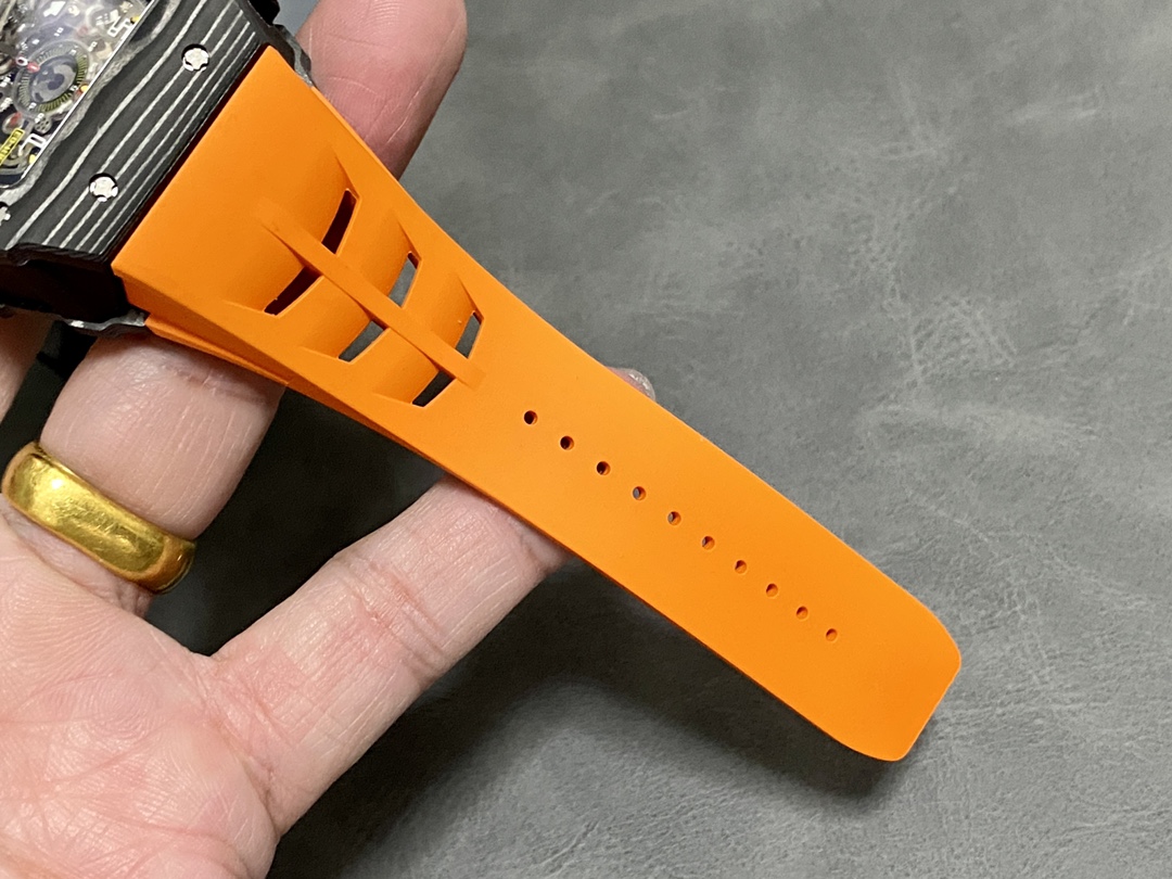 Richard Mille RM 11-03 Automatic Flyback Chronograph Orange Watch - Image 9