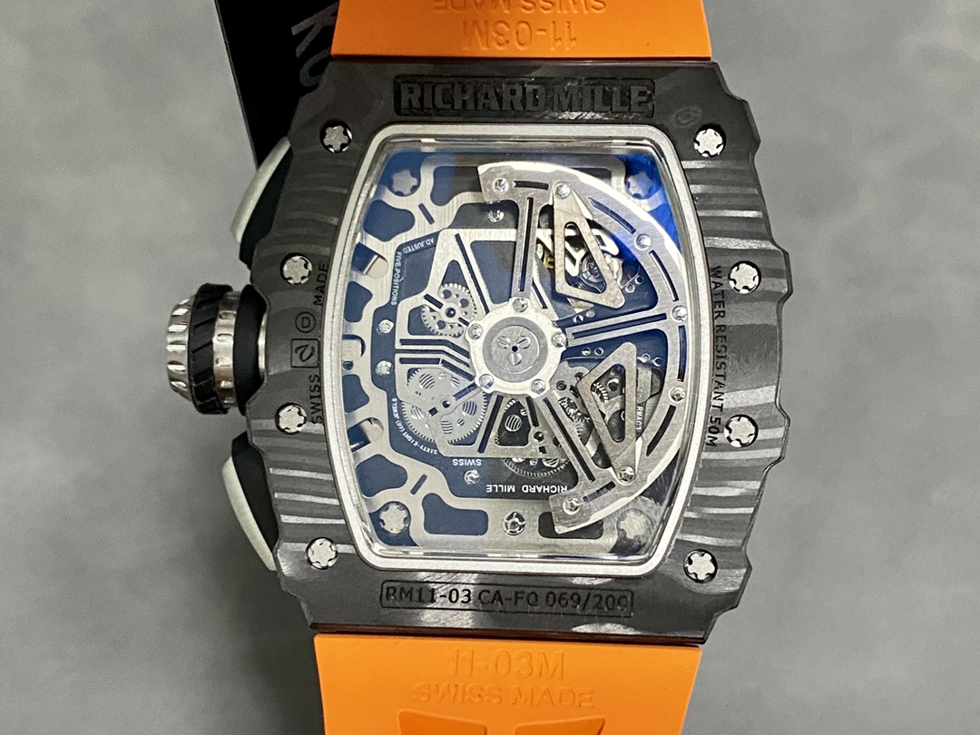 Richard Mille RM 11-03 Automatic Flyback Chronograph Orange Watch - Image 8