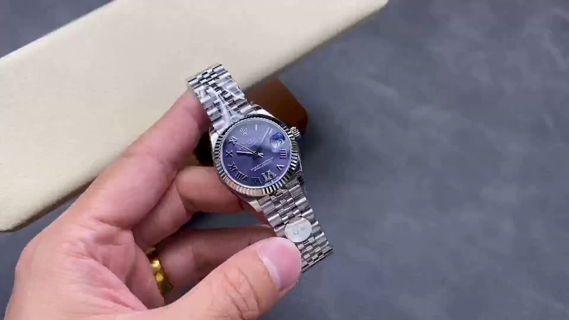 Replica Rolex Datejust 31 Purple Dial 278274 0026 Women's Watch