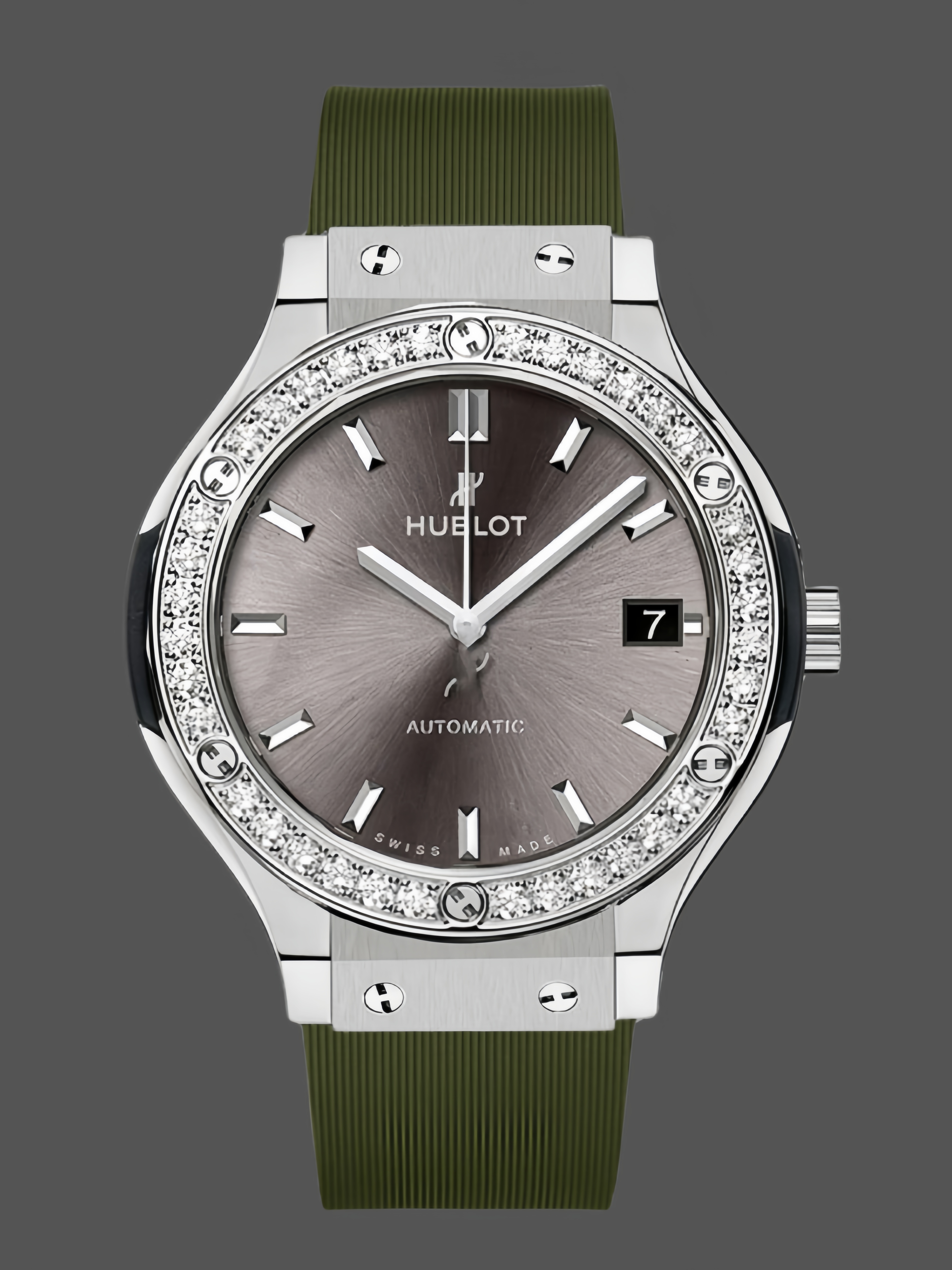 Replica Hublot Classic Fusion Grey Dial 42mm Mens Replica Watch