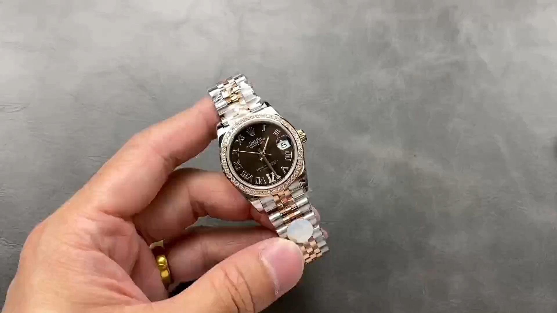 Replica Rolex Datejust 278381RBR 0006 Chocolate Dial 31mm Women's Watch