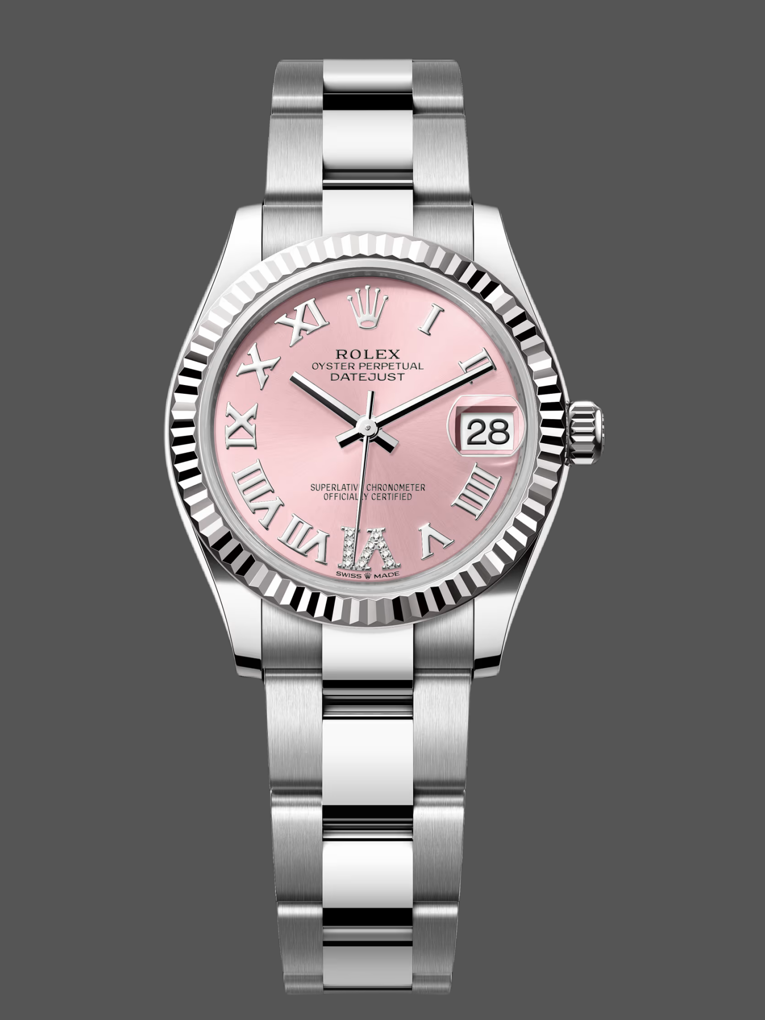Replica Rolex Datejust 31 Fluted Bezel Oyster Bracelet 278274 0023 Women's Watch