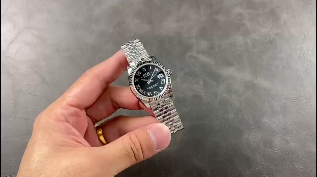 Replica Rolex Datejust 31 Black Dial Jubilee Bracelet 278274 0002 Women's Watch