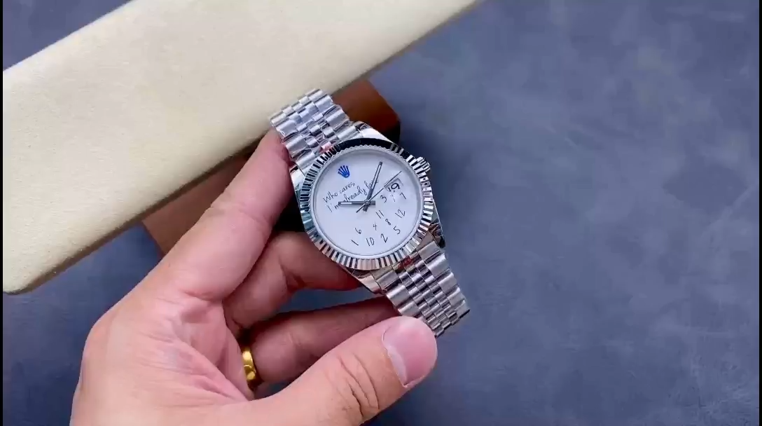 Replica Rolex Datejust 126334 41mm Who Cares Dial Jubilee