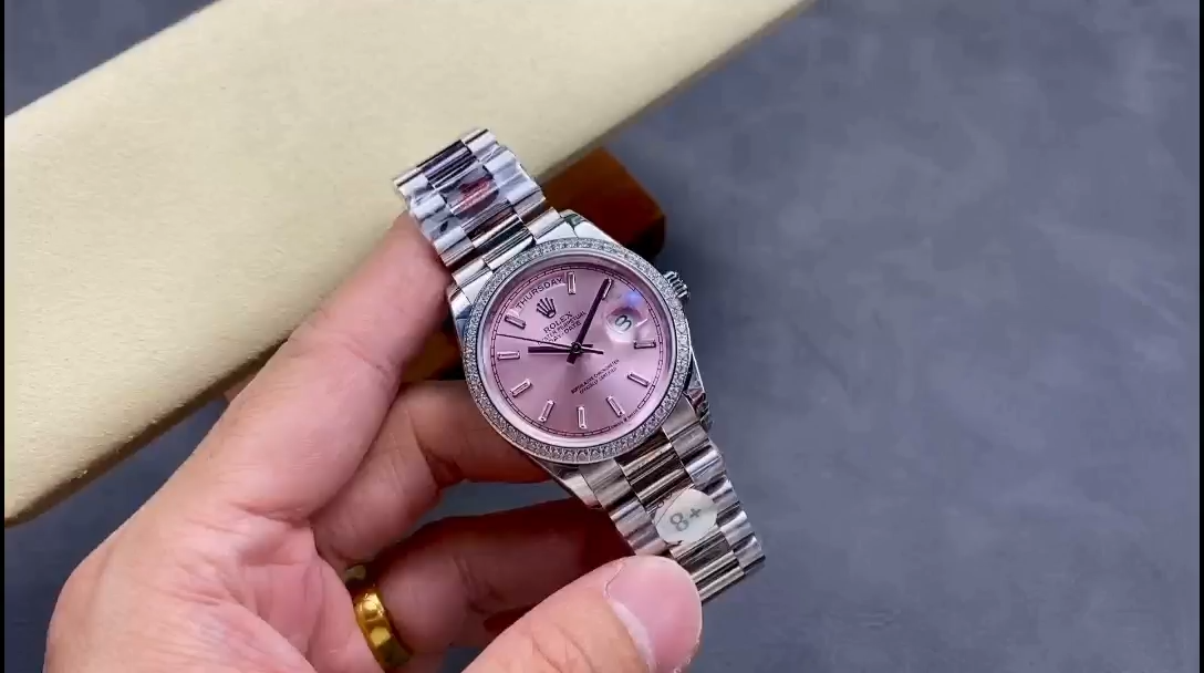 Replica Rolex Day Date President 36mm White Gold President Bracelet 128349rbr 0053