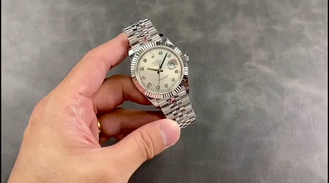 Replica Rolex Datejust 31 and 41mm Oystersteel Silver Dial m278274 0030