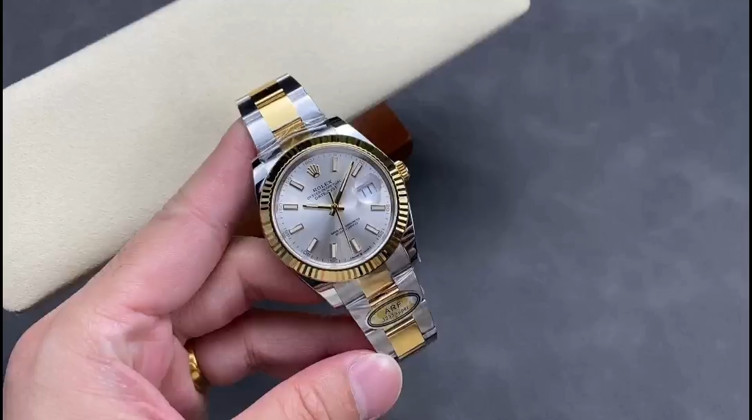 Replica Rolex Datejust 41 Oystersteel Silver Dial M126333 0001 Men's Watch