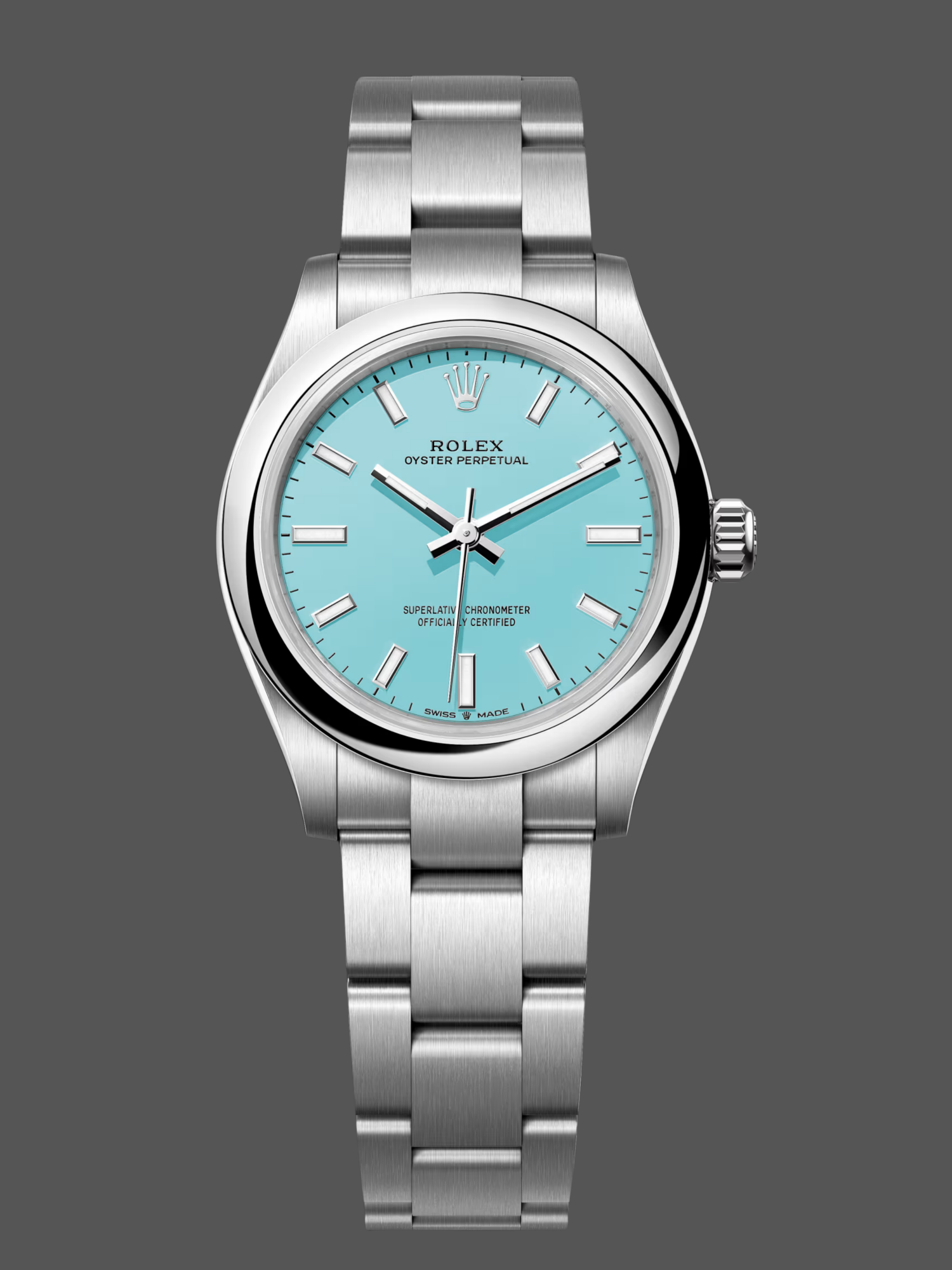 Replica Rolex Oyster Perpetual 31 Turquoise Blue Dial 277200 0007 Women's Watch