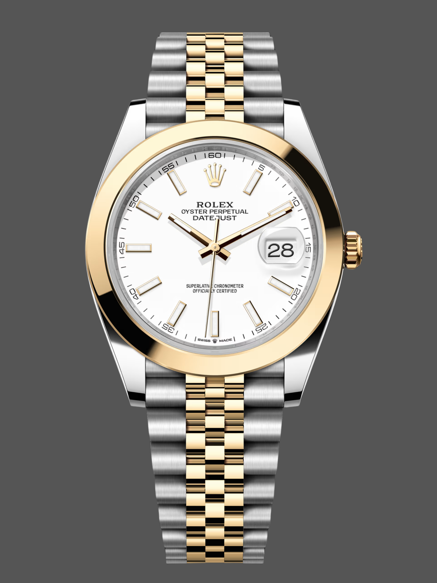 Replica Rolex Datejust 41 Stainless Steel and Yellow Gold M126303 0016 Men's Watch