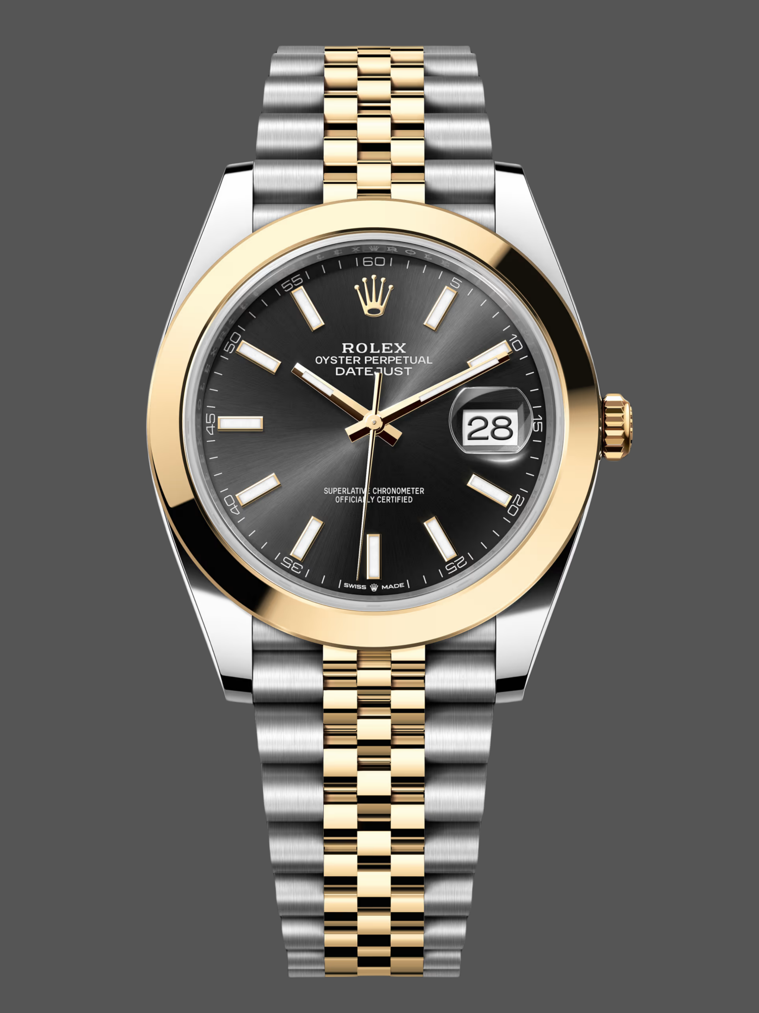 Replica Rolex Datejust 41 Black Dial Jubilee Bracelet M126303 0014 Men's Watch