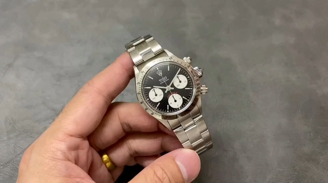 Replica Rolex Daytona 6265 Black Sigma Big Red Vintage