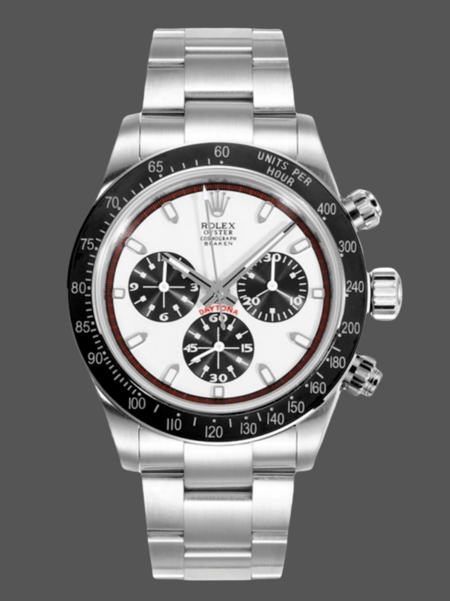 Replica Rolex Daytona Cosmograph 6263 White Dial Stainless Steel Paul Newman Watch