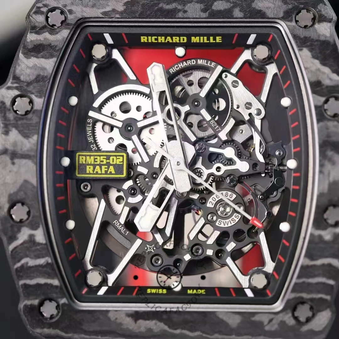 Richard Mille Black Carbon NTPT Automatic Rafael Nadal RM35-02 - Image 7