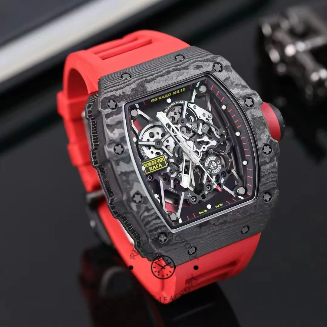 Richard Mille Black Carbon NTPT Automatic Rafael Nadal RM35-02 - Image 6