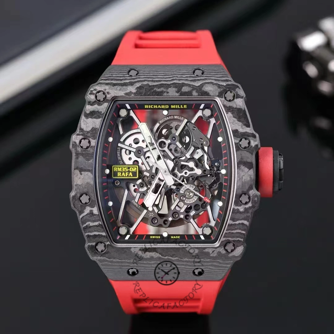 Richard Mille Black Carbon NTPT Automatic Rafael Nadal RM35-02 - Image 3