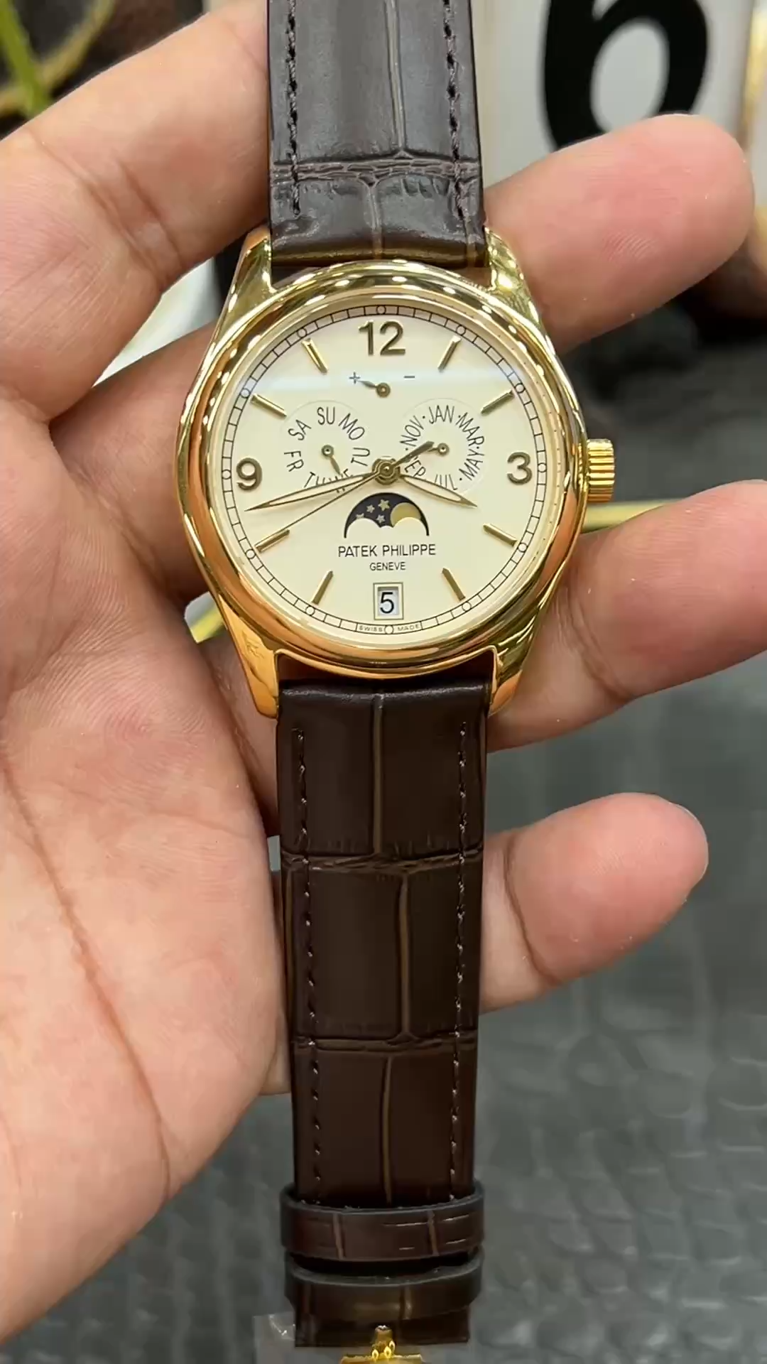 Patek Philippe Complications 5146R 001 39mm Mens Replica Watch
